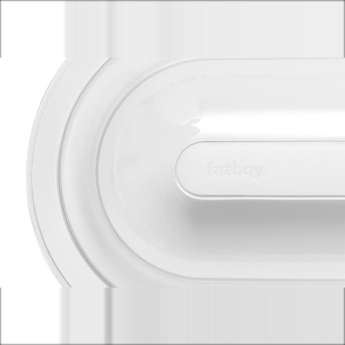 Led's Strip White Domestica – Lamp Edge and Logo Close-up – Colour Digitally Matched