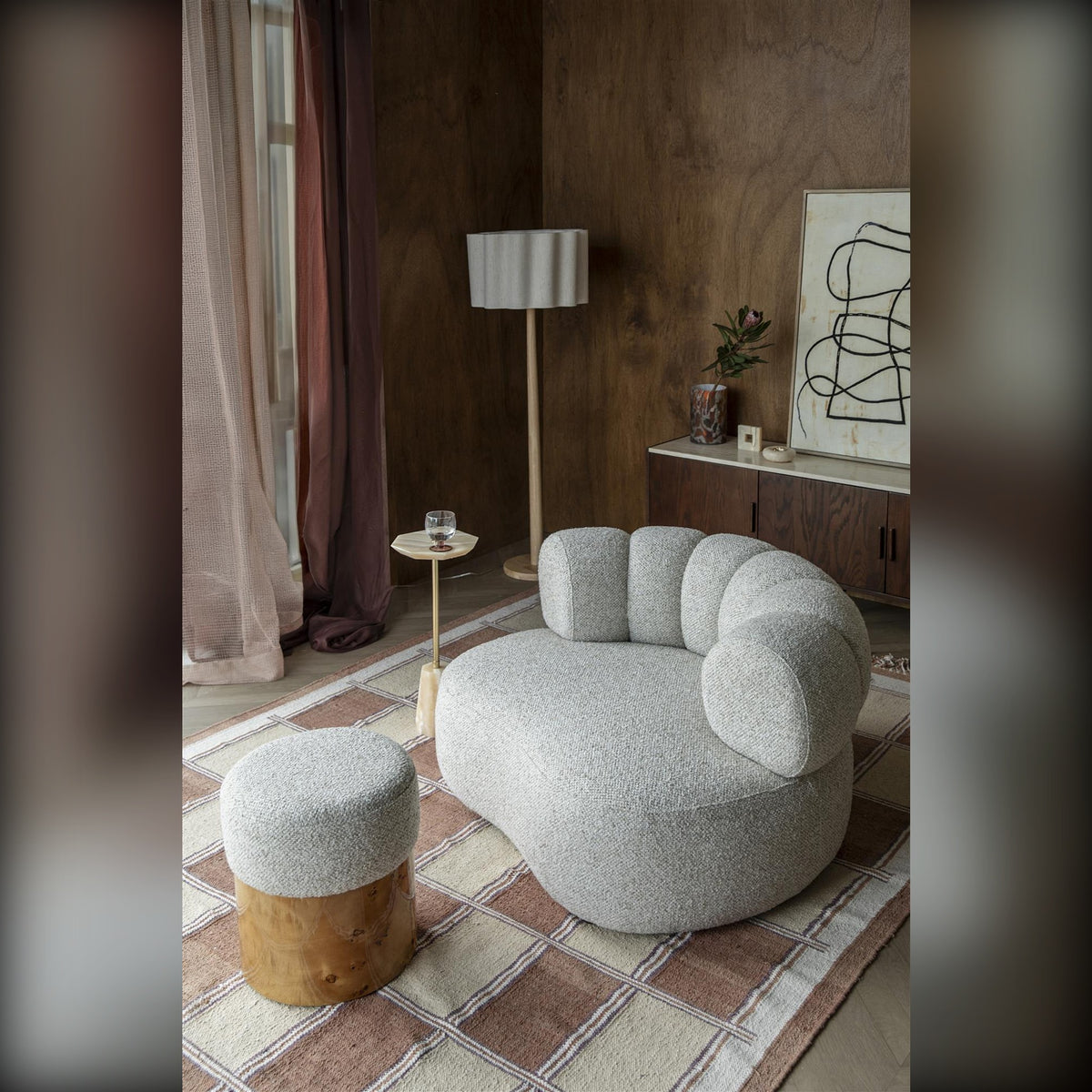 Lounge Chair Duvane Beige Domestica – Lifestyle – Living Room