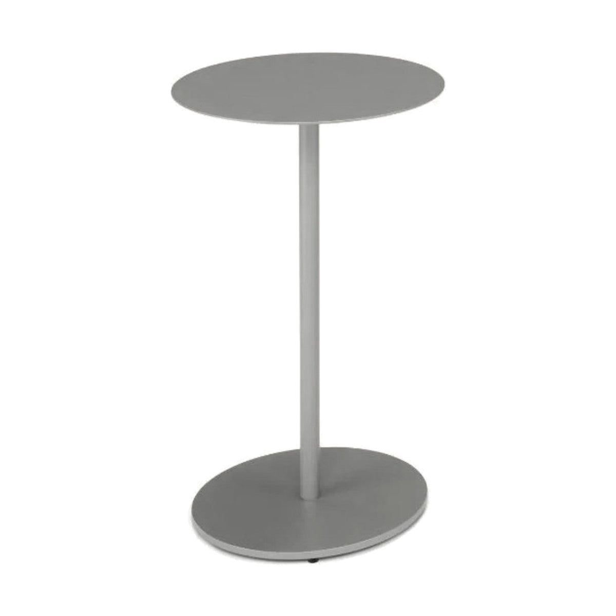 Side Table Luna Small Grey Domestica – Front View on White – Colour Digitally Matched