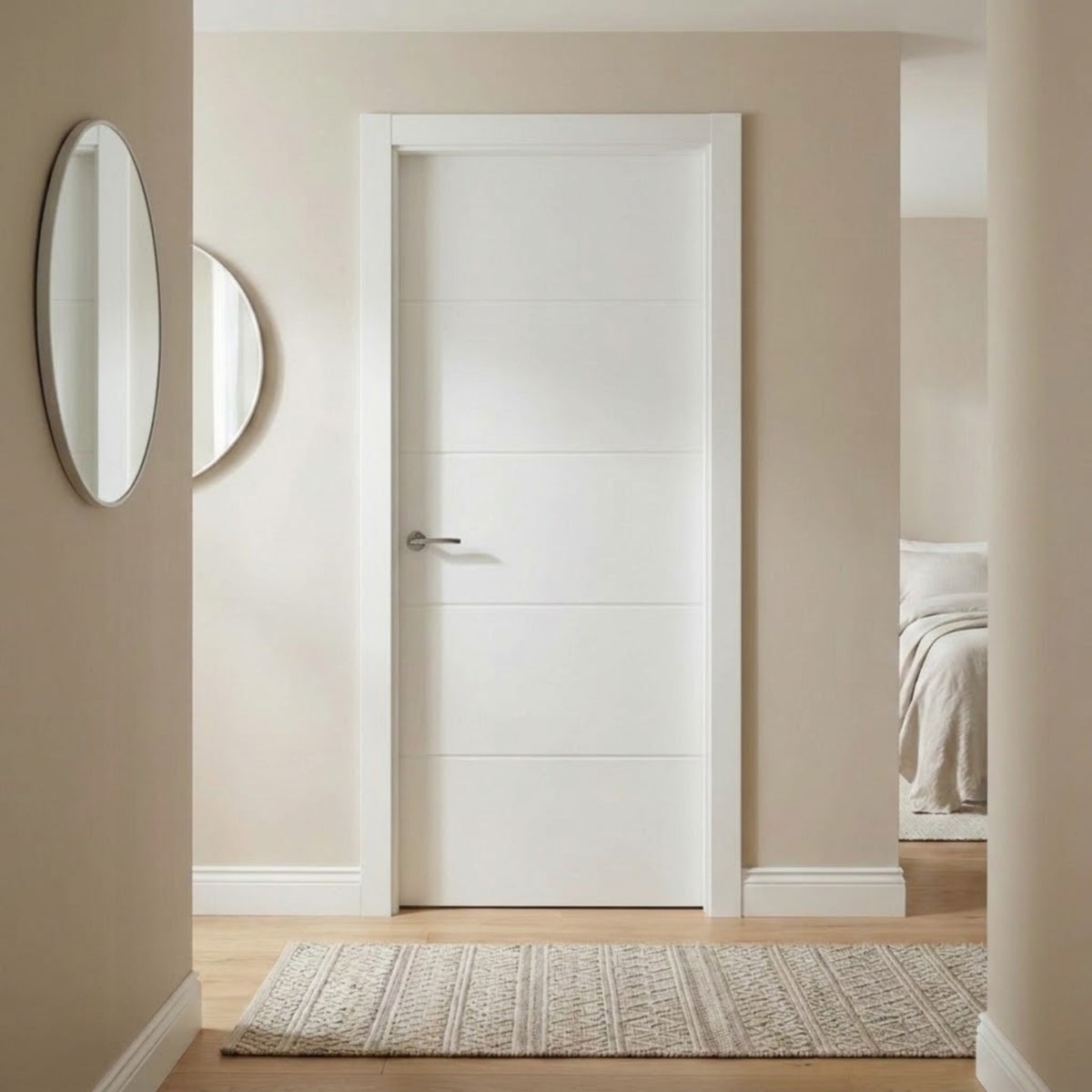 Marie Door Domestica – Lifestyle Corridor (painted white)