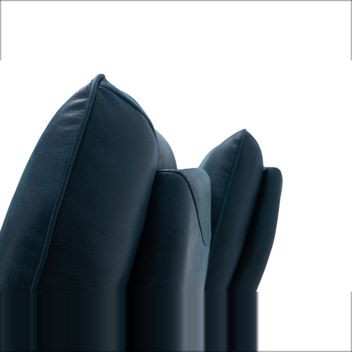 Sofa Mavie Teal Blue – Backrest Detail Electric Mechanism Egoitaliano Domestica
