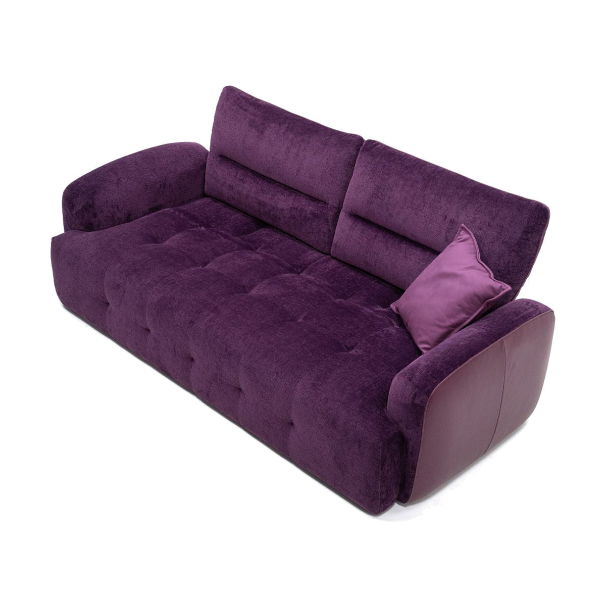 Sofa Mavie Viola – Top Angle Backrests Raised Egoitaliano Domestica
