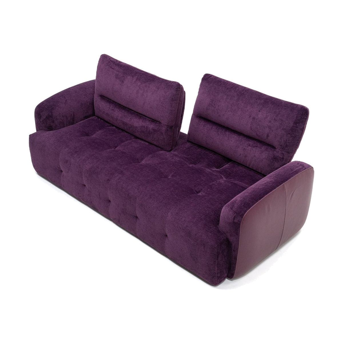 Sofa Mavie Viola – Top Angle Backrests Reclined Egoitaliano Domestica