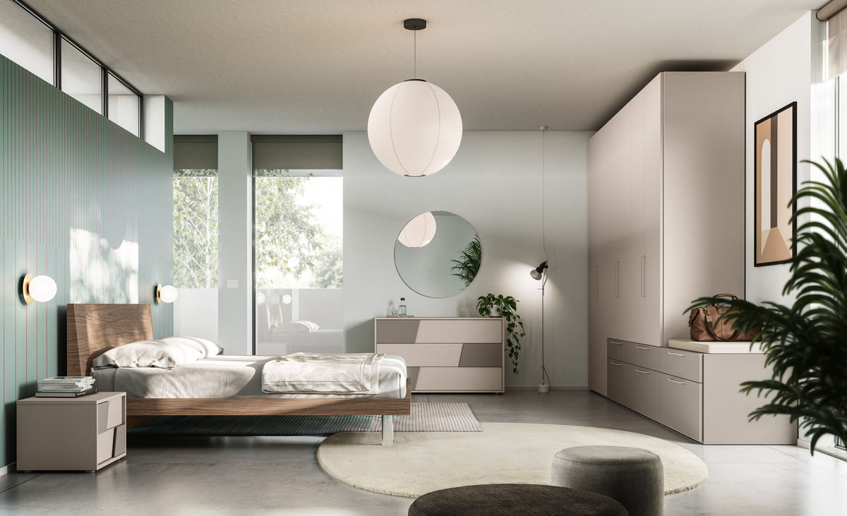 Bed Trapezio ORME – Bedroom view