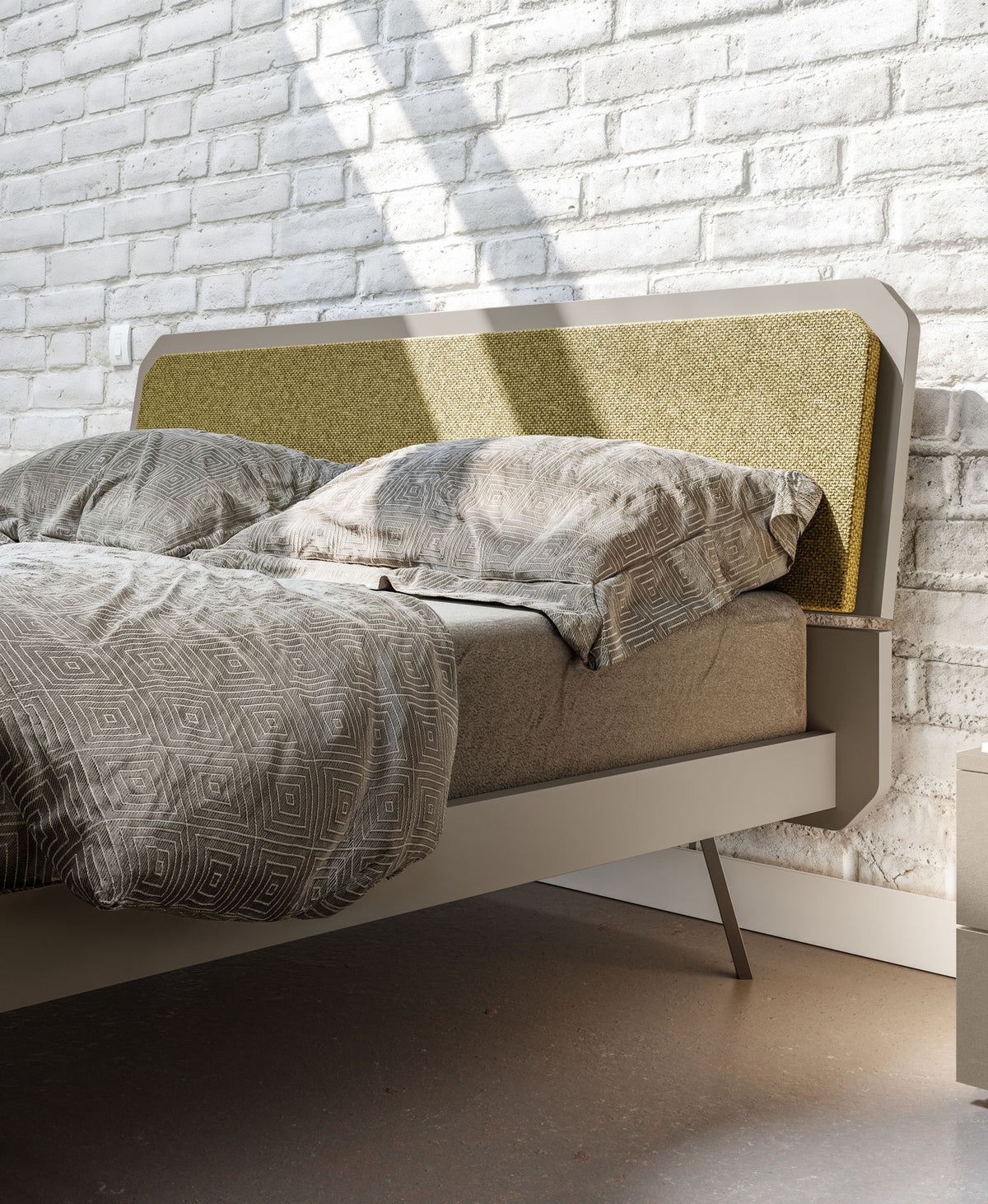 Bed Scudo ORME – Bedroom detail 1