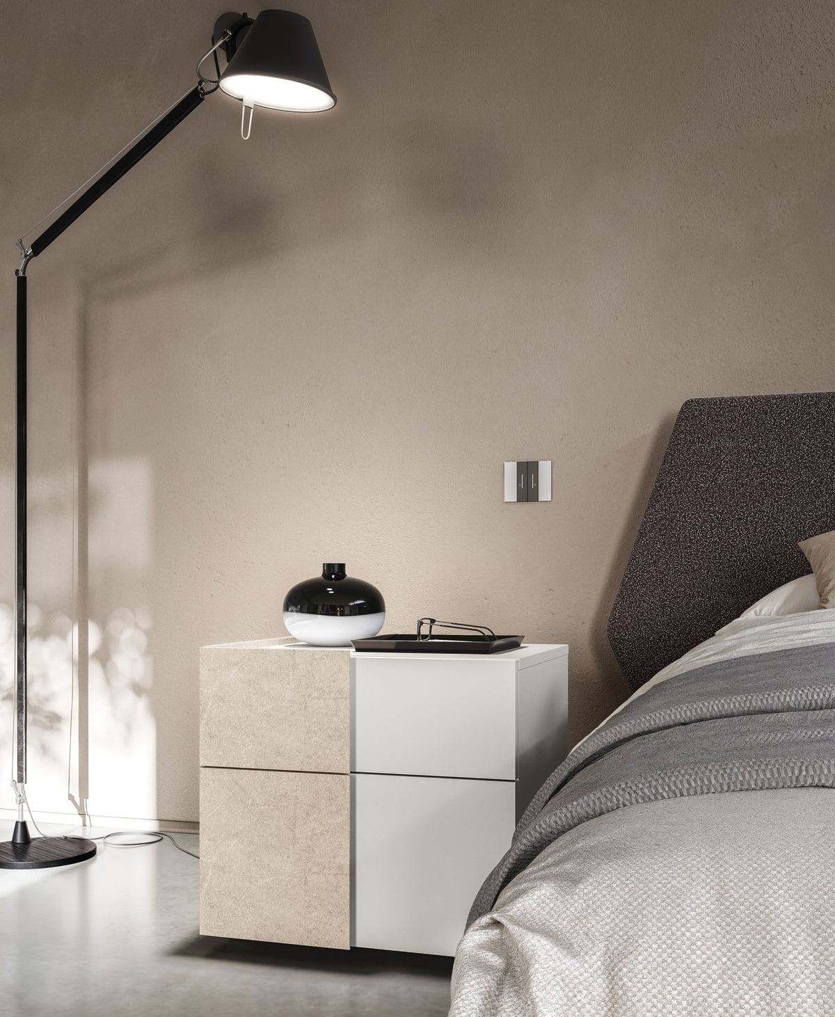 Bed Esacto ORME – Bedroom detail 1