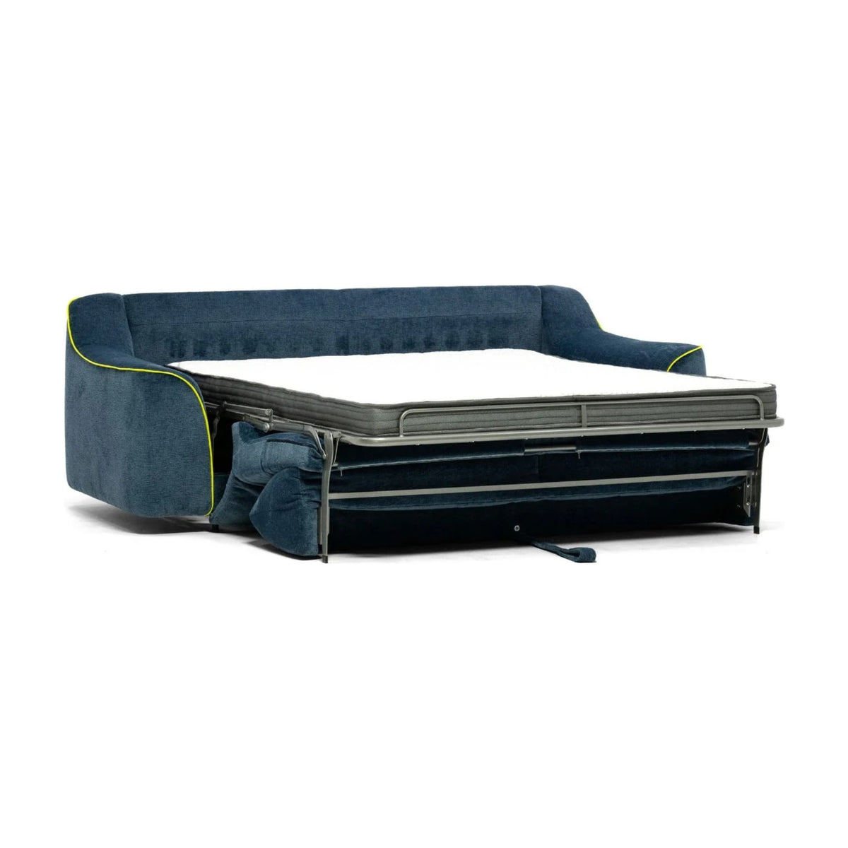 Oasi Domestica – Sofa Bed Opened, Three Quarter View