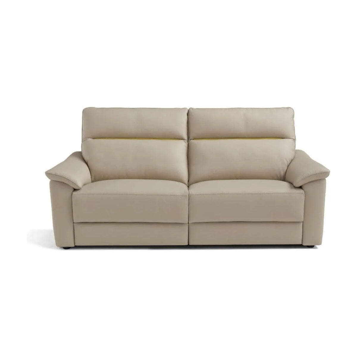 Sofa Odette Grey Domestica – Front View on White – Shown in Beige