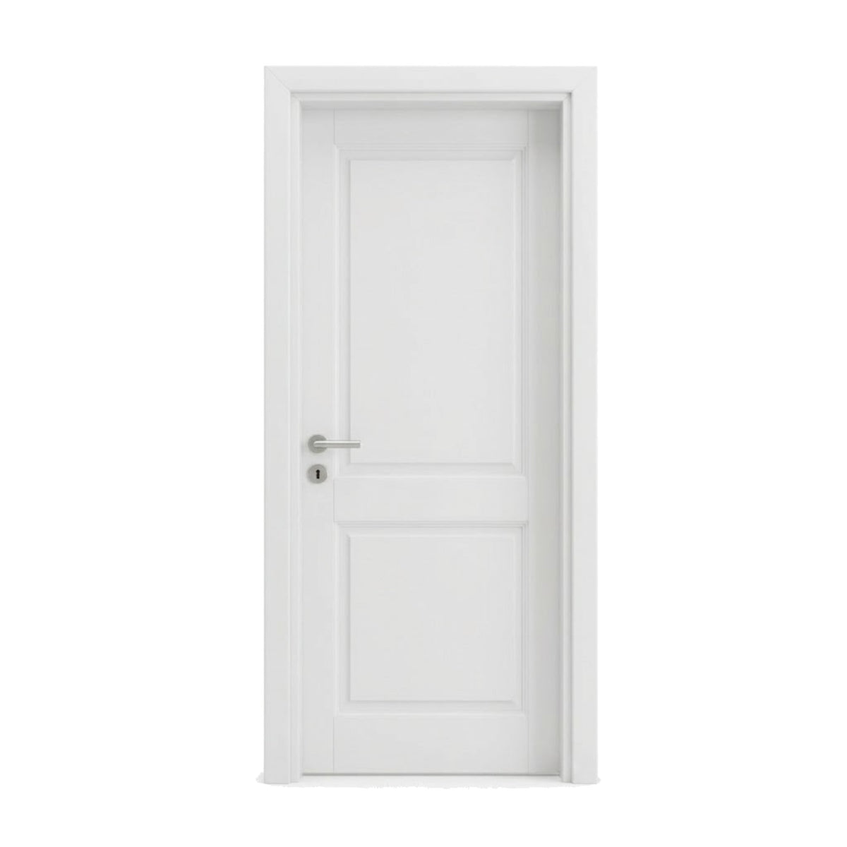 Ophelia Door Domestica – Front View on White (Tulip, sprayed white)
