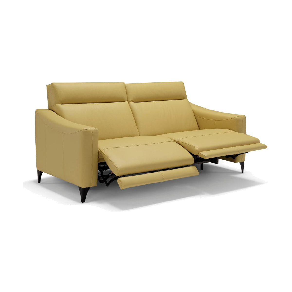 Sofa Piper Yellow Domestica – Recliner Open
