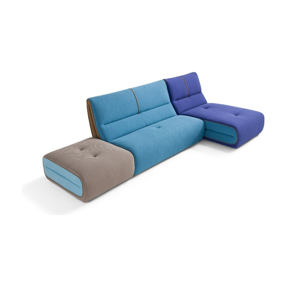 Pongo Domestica – Modular Configuration, Three Quarter View on White