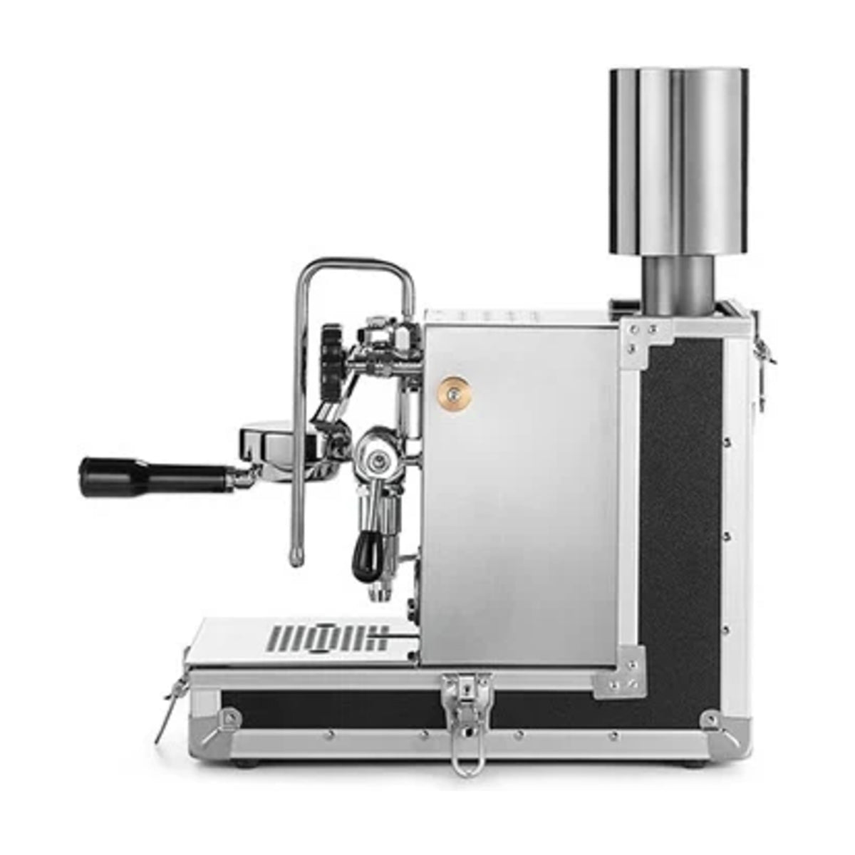Espresso Machine Porta Via Rocket Espresso Domestica – Machine Side View on White