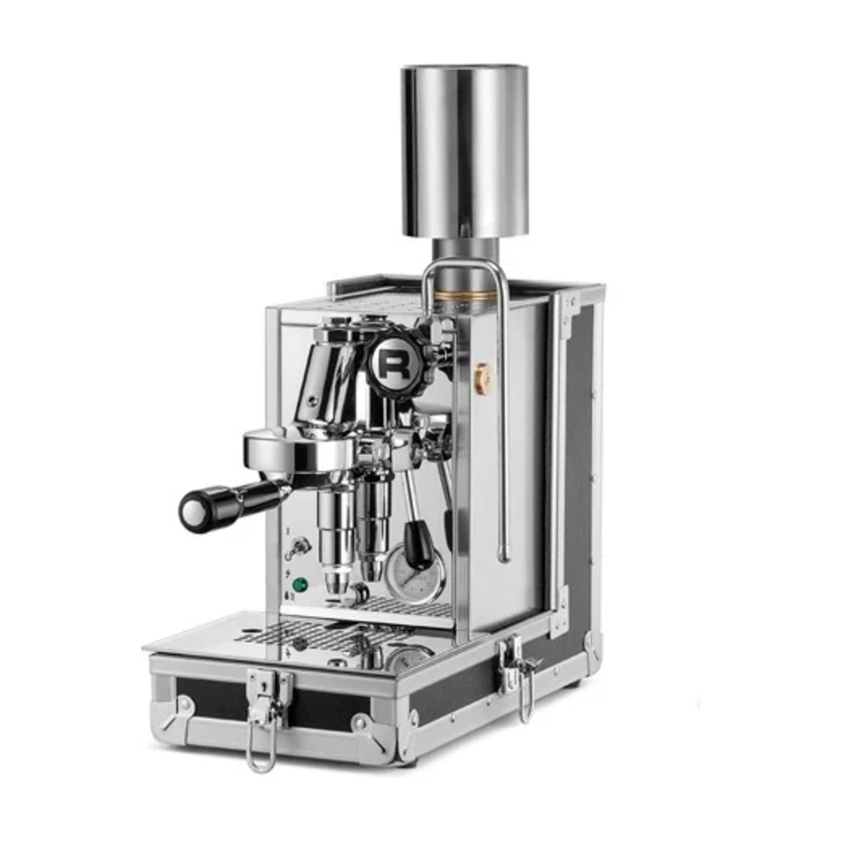 Espresso Machine Porta Via Rocket Espresso Domestica – Machine Three Quarter View on White