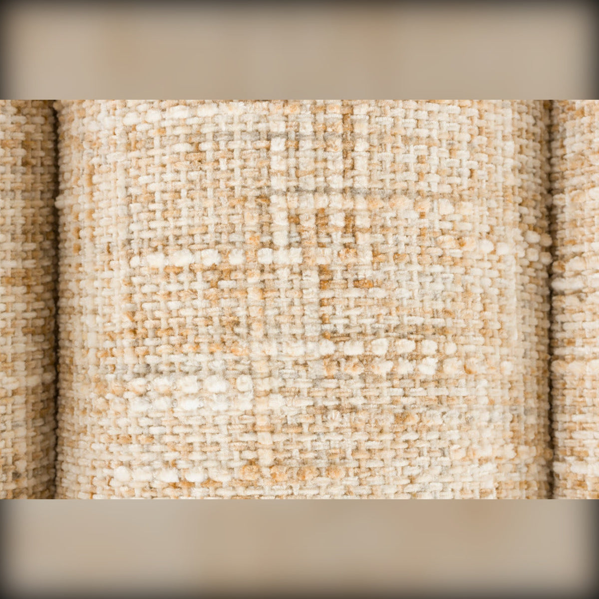 Bench Jethro 160 Beige Domestica – Fabric Texture Close-up