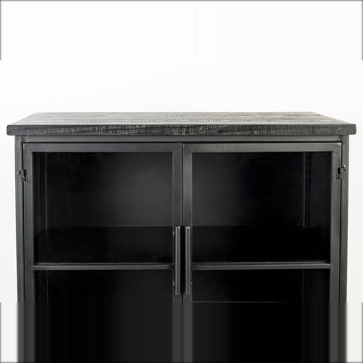 Cabinet Ferre L Domestica – Top and Upper Doors Close-up