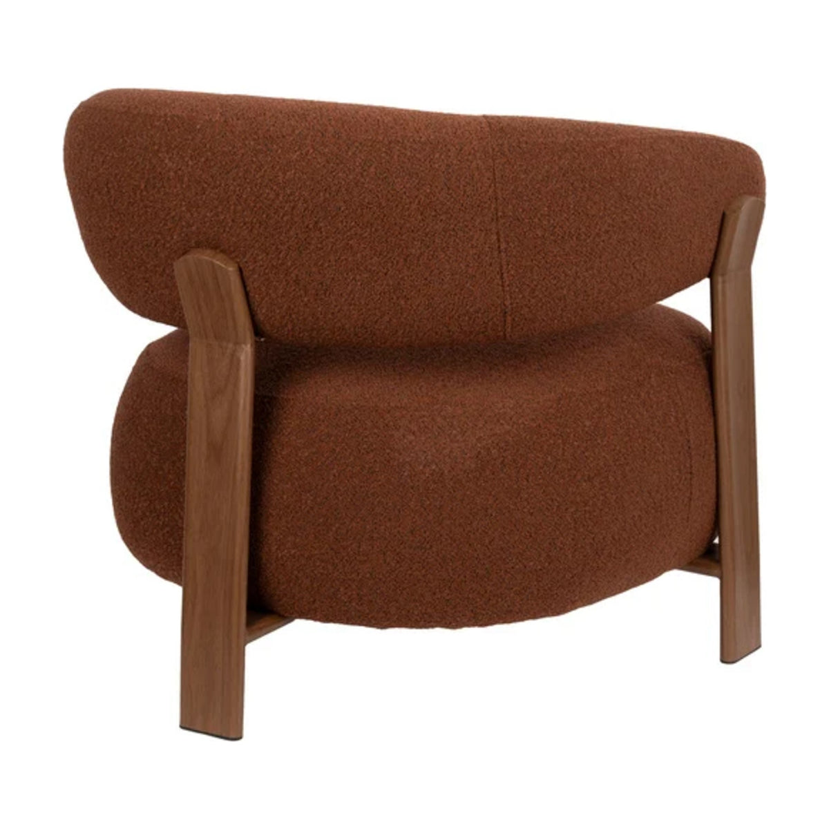 Lounge Chair Robyn Domestica – Back Three Quarter View on White