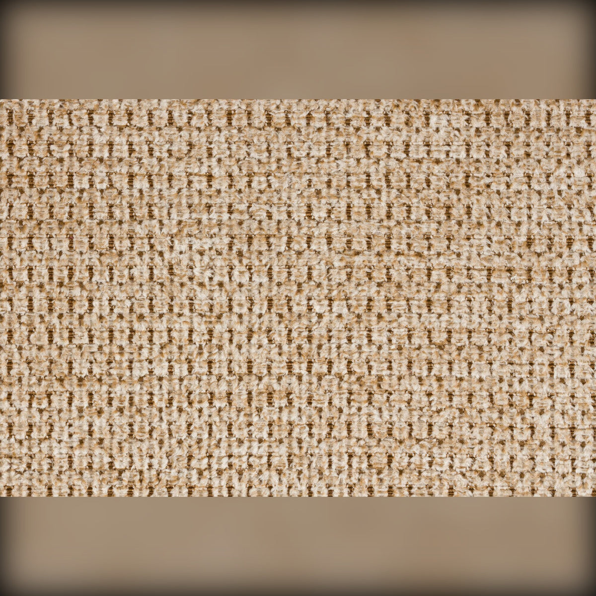 Armchair Portland Beige Domestica – Woven Beige Fabric Texture Close-up