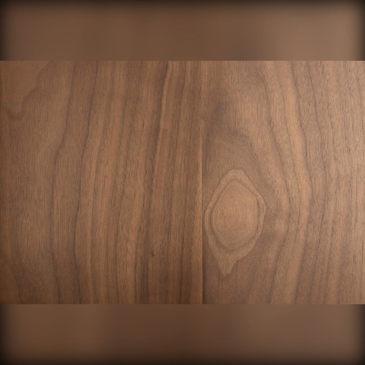 Bookcase Barbier Walnut Domestica – Walnut Veneer Grain Close-up