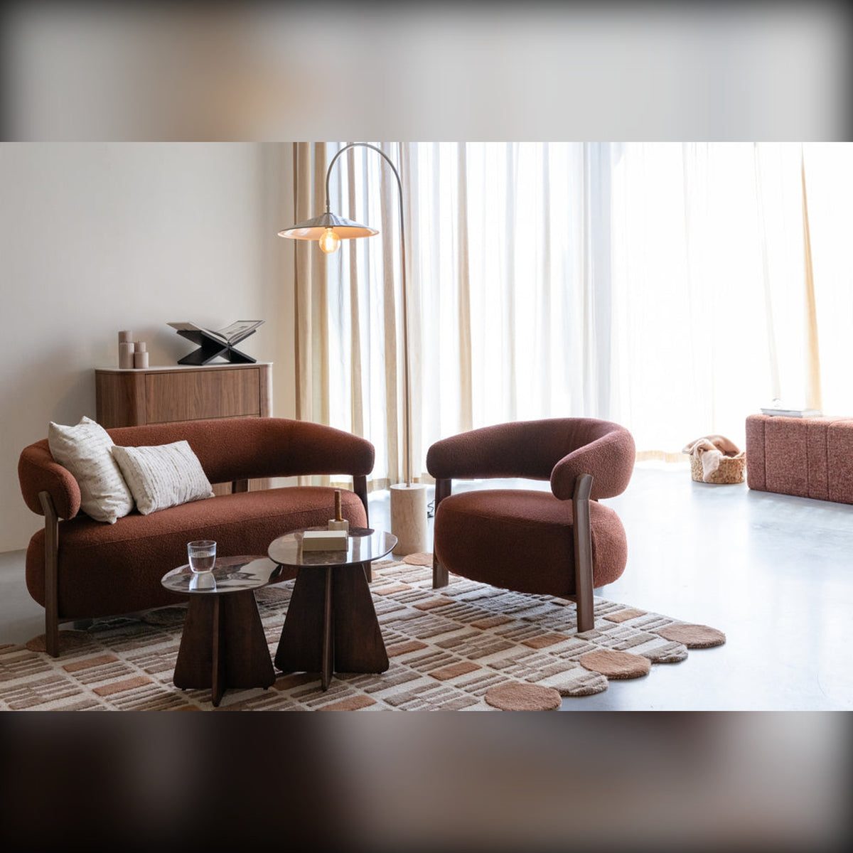 Lounge Chair Robyn Domestica – Lifestyle – Pair of Chairs in a Living Room