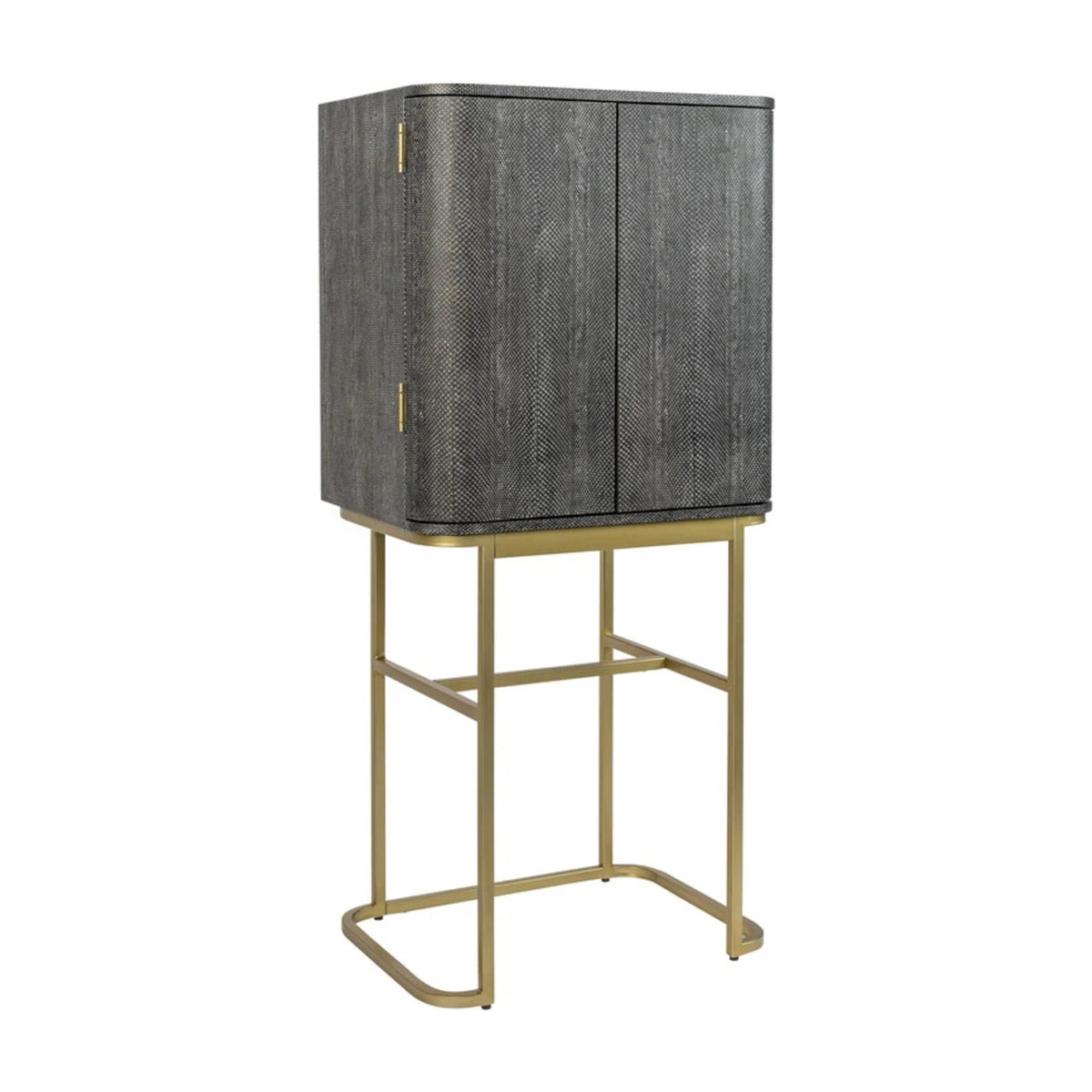 Cabinet Ava Morgana Snake Domestica – Three Quarter View on White