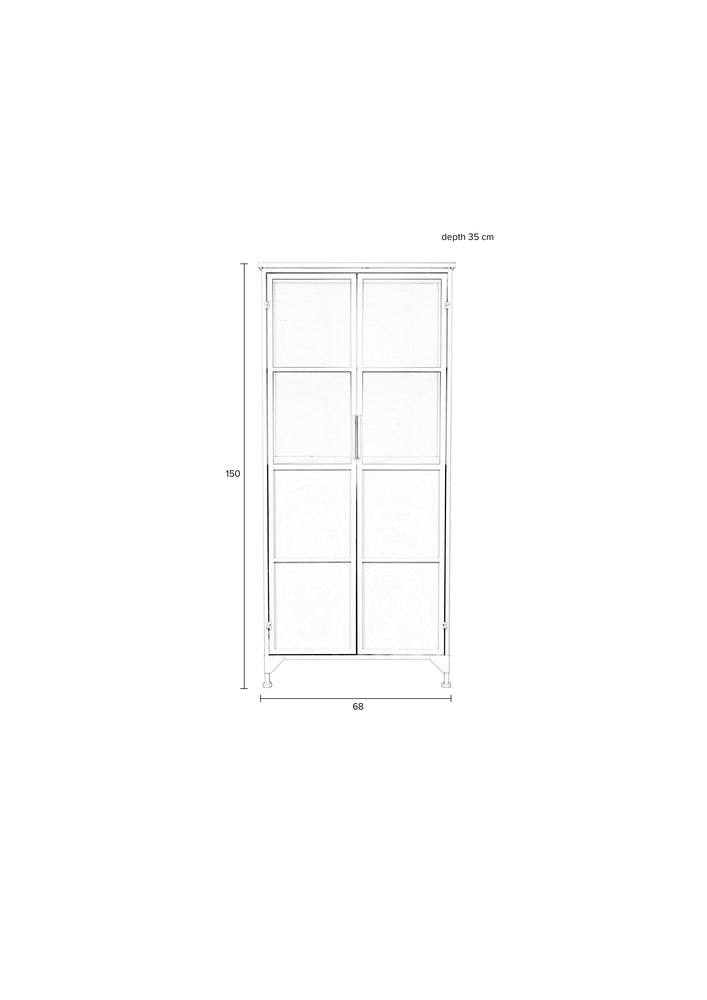 Cabinet Miya High 2do Domestica – Dimensions Drawing