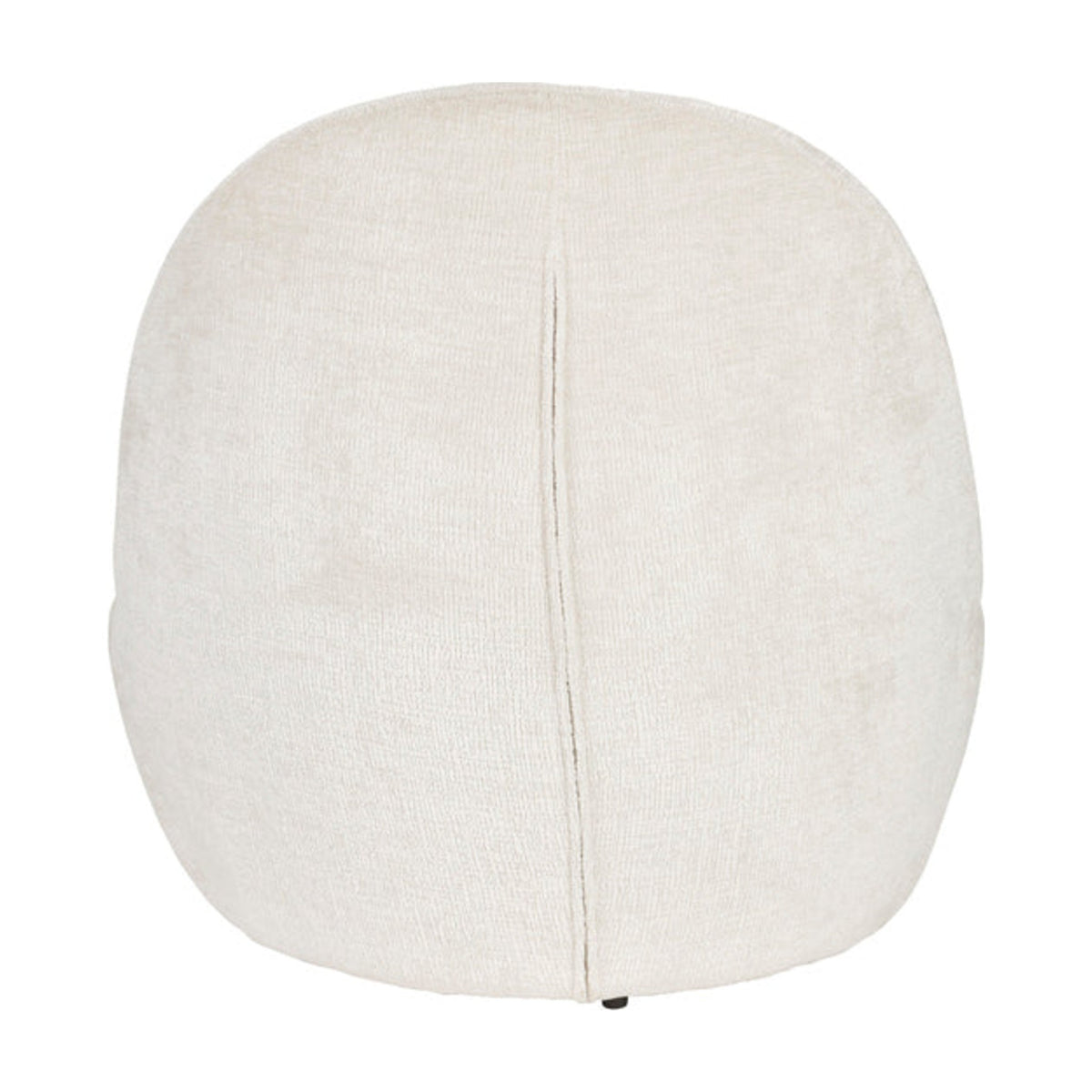 Lounge Chair Nash Off-White Domestica – Back View on White