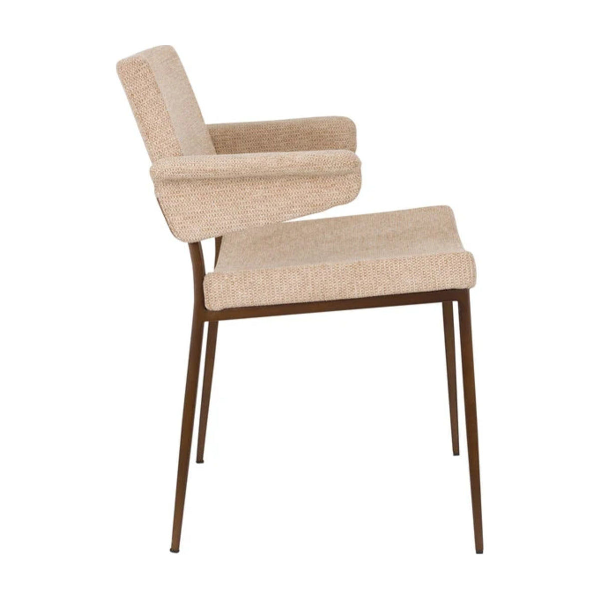 Armchair Portland Beige Domestica – Side View