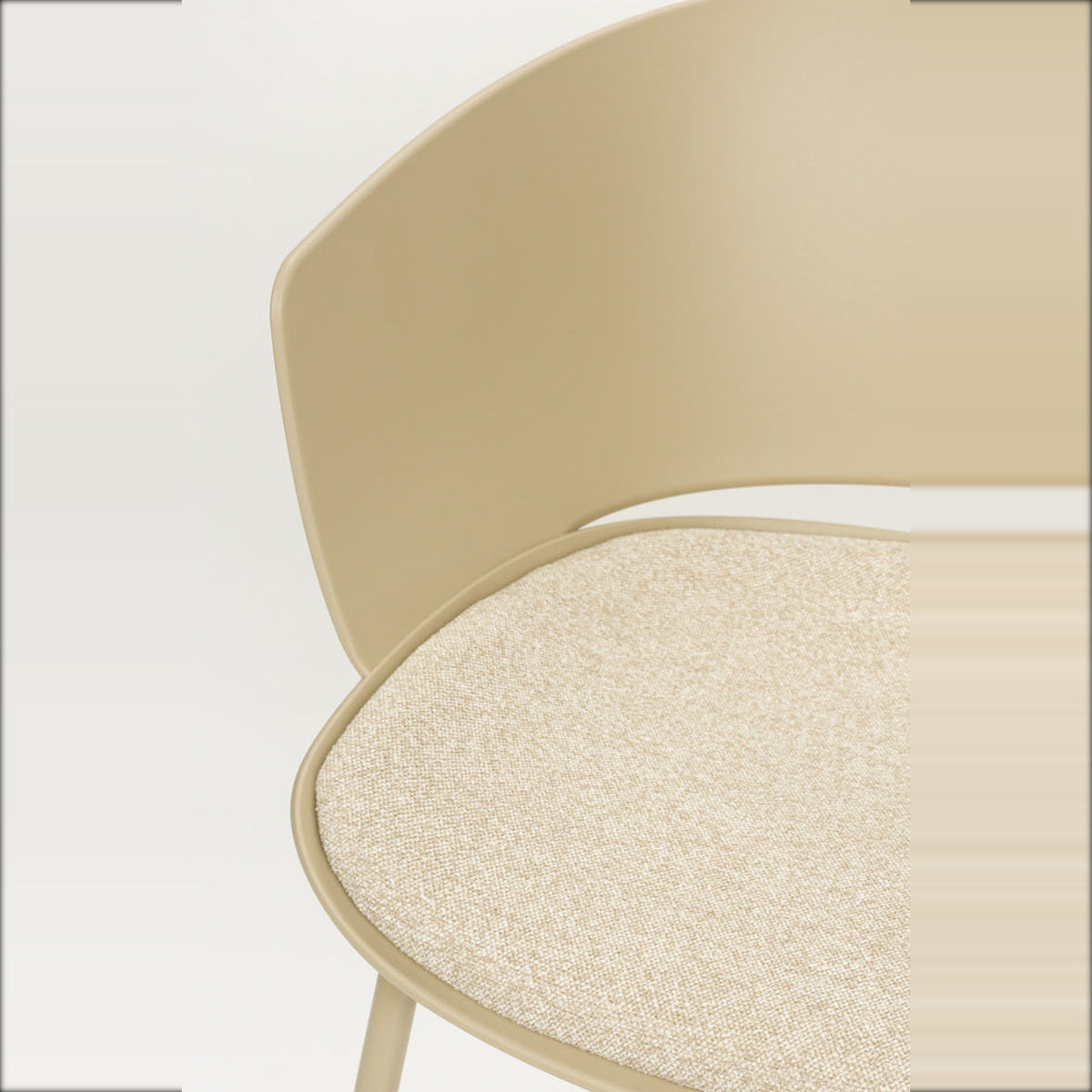 Dining Chair Jessica Beige Domestica – Seat Cushion Close-up