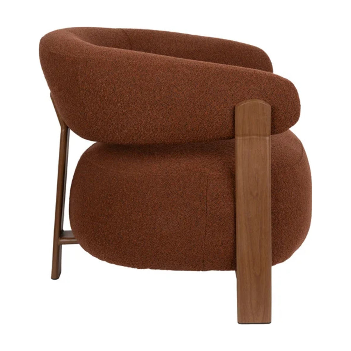 Lounge Chair Robyn Domestica – Side View on White