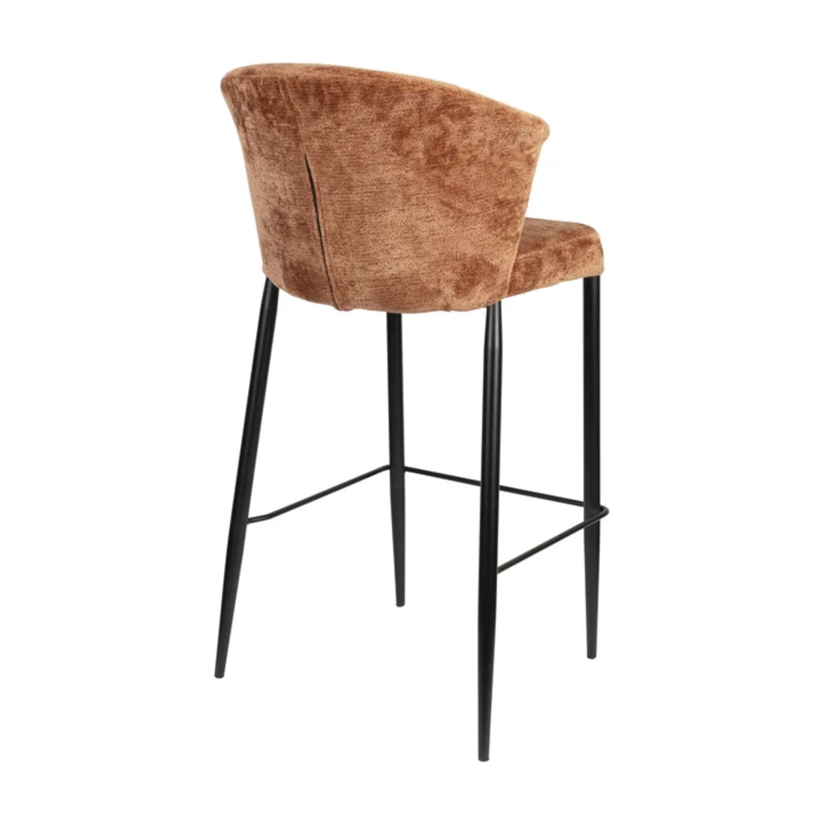 Counter Chair Georgia Terra Domestica – Back Three Quarter View on White