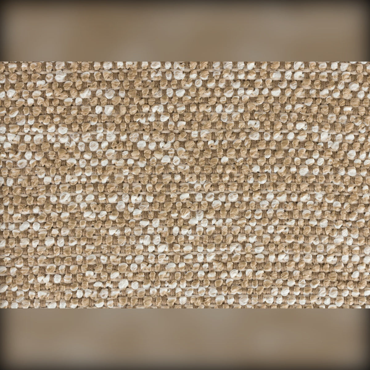 Dining Chair Balado Swivel Brown Domestica – Upholstery Fabric Texture Close-up