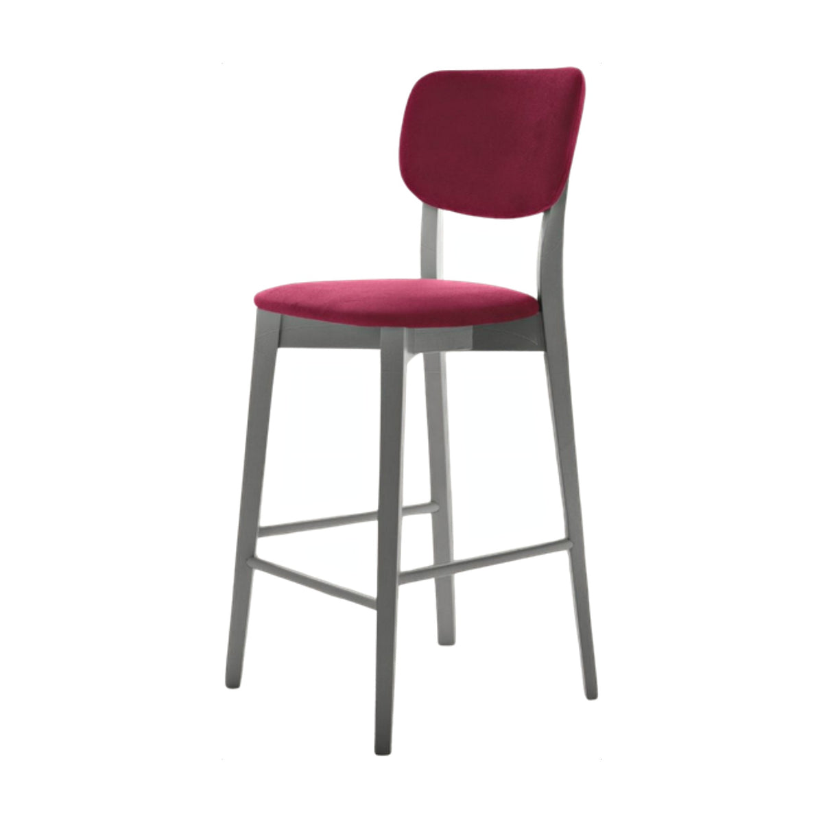 Bar Stool Due Soli – Front View on White
