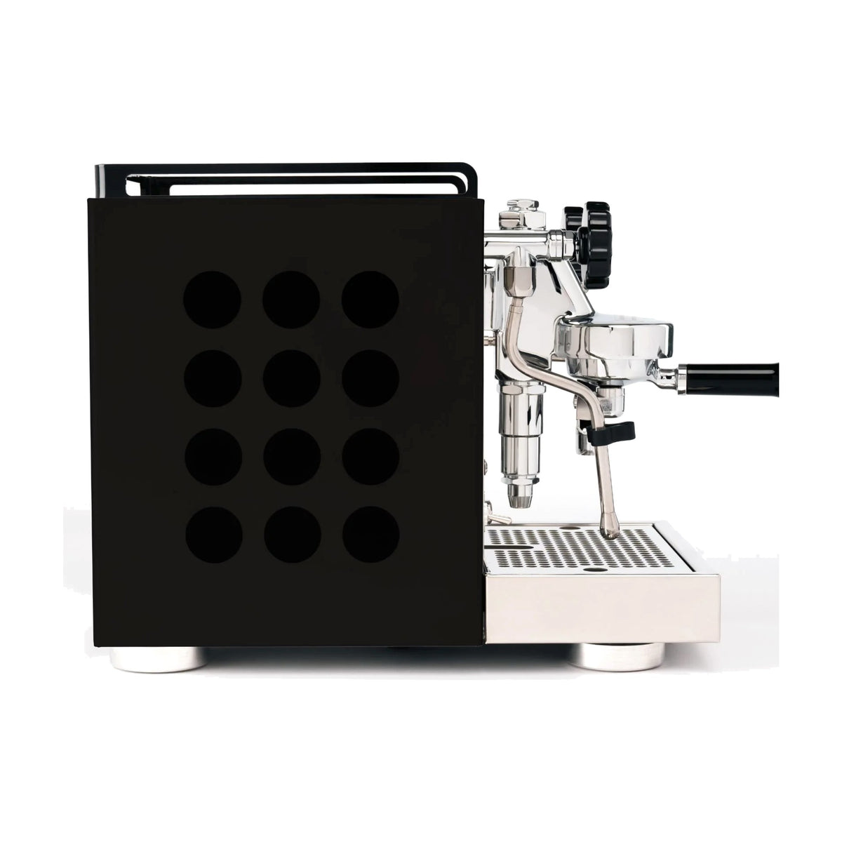 Espresso Machine Appartamento Rocket Espresso Domestica – Black/Black – Side View