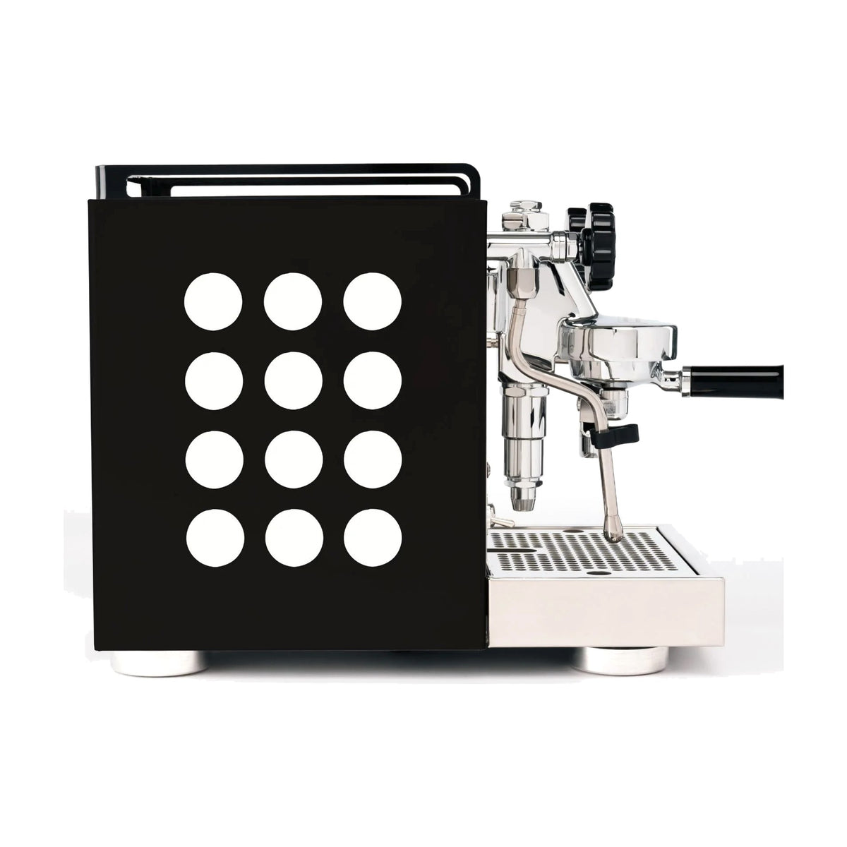 Espresso Machine Appartamento Rocket Espresso Domestica – Black/White – Side View