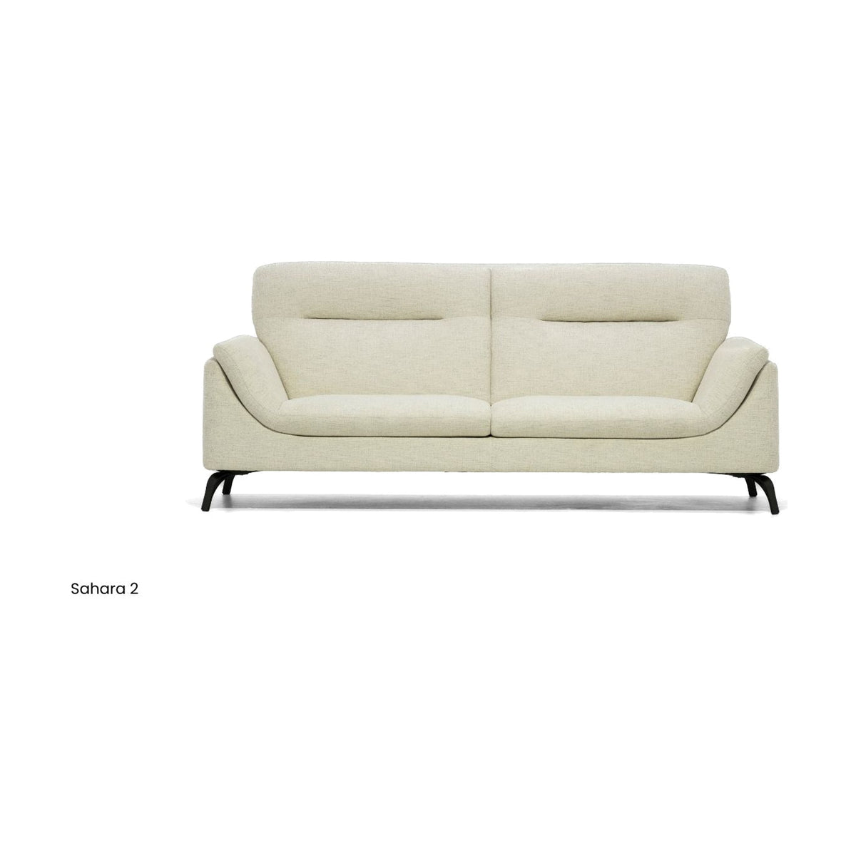 Sofa Sahara Low Backrest Domestica – Front View on White
