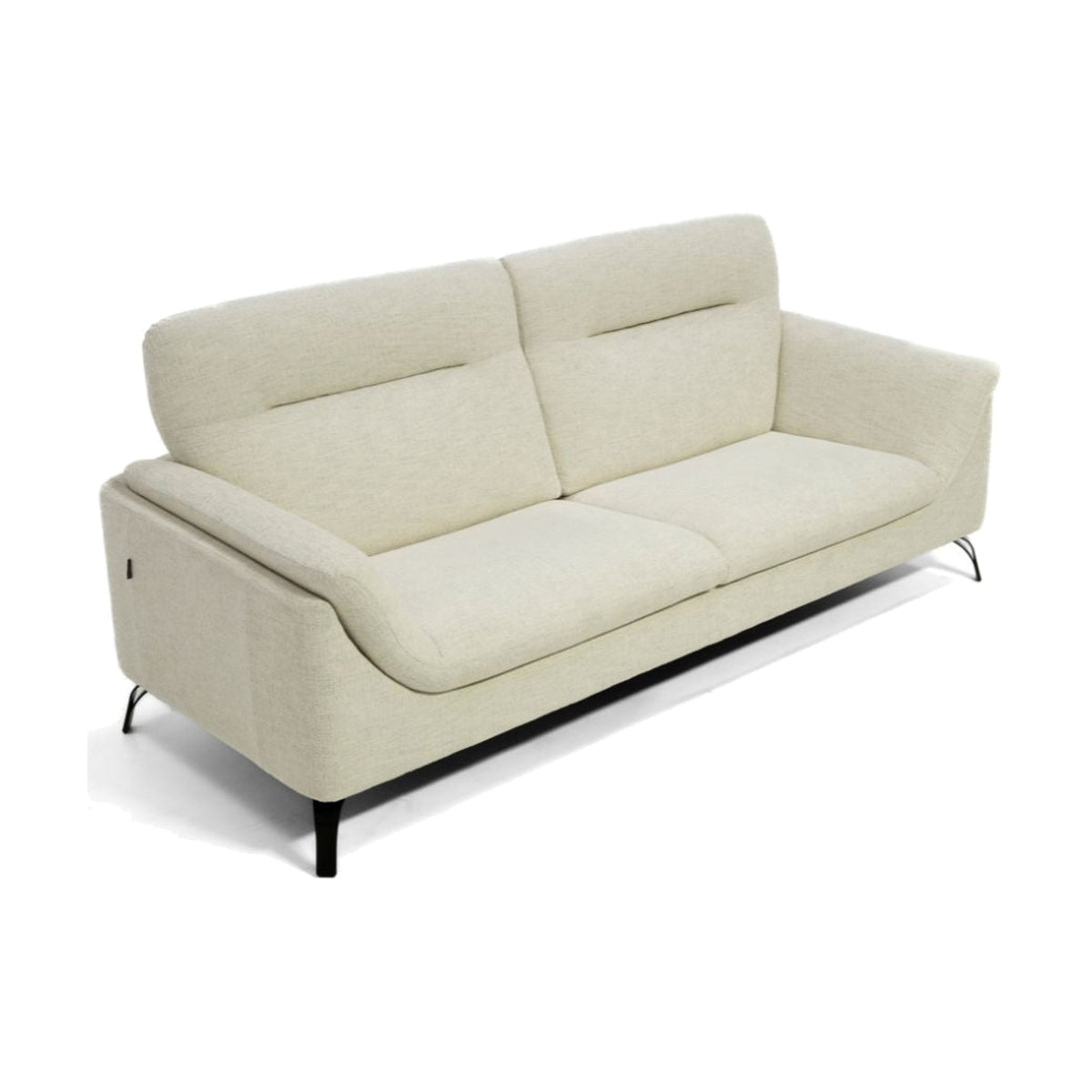 Sofa Sahara Low Backrest Domestica – Three Quarter View on White