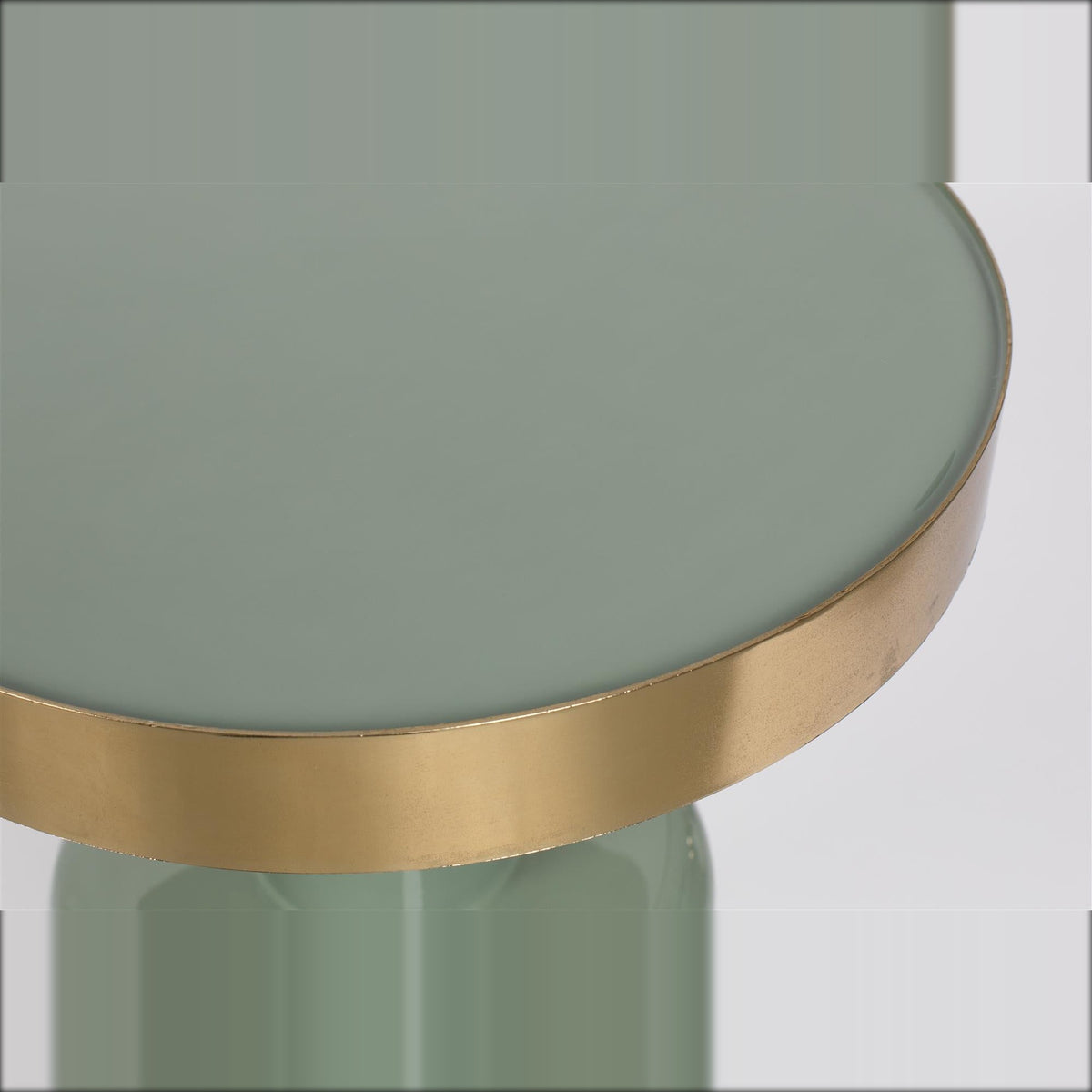 Side Table Glam Green Domestica – Table Top Detail