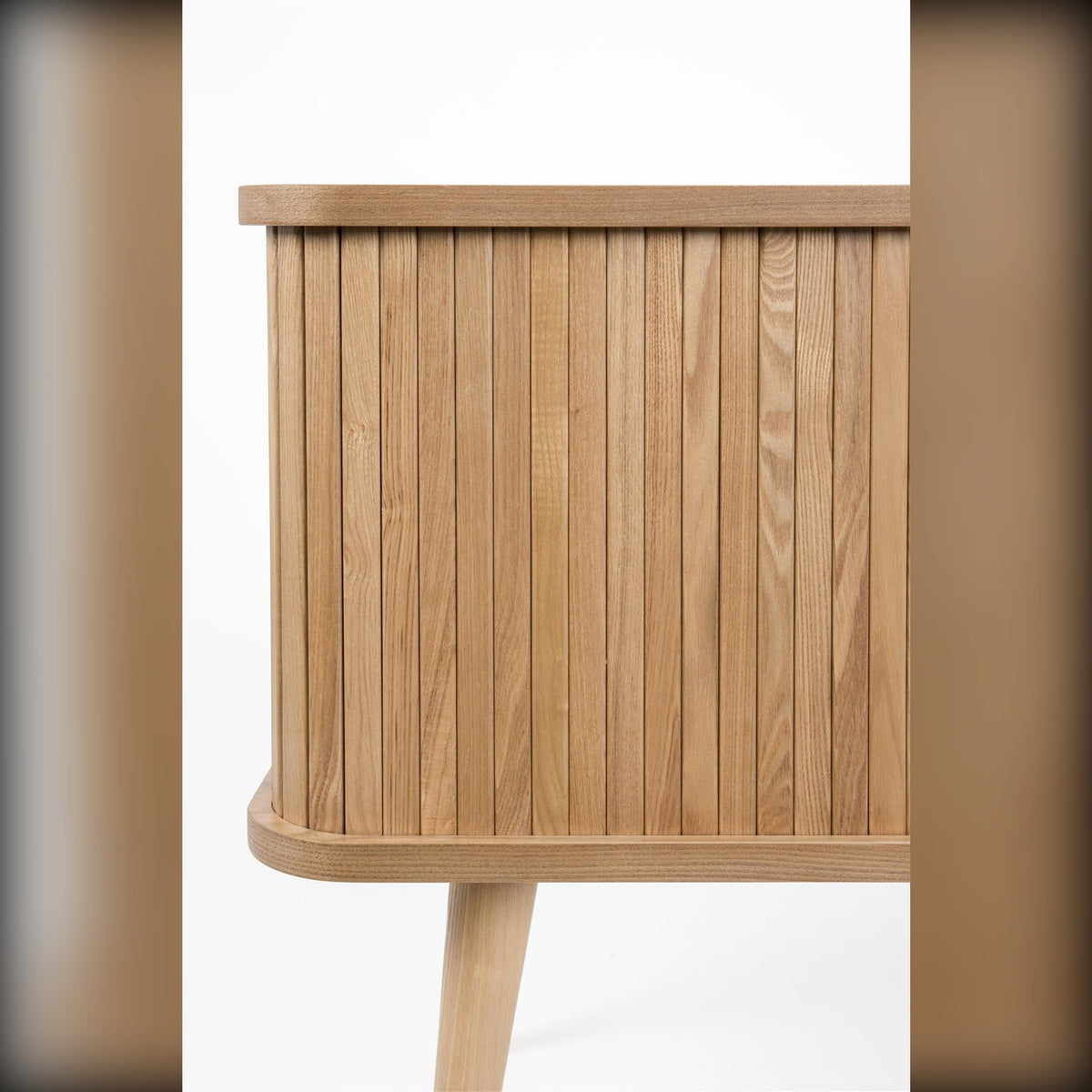 Sideboard Barbier 120 Natural Domestica – Tambour Door Detail