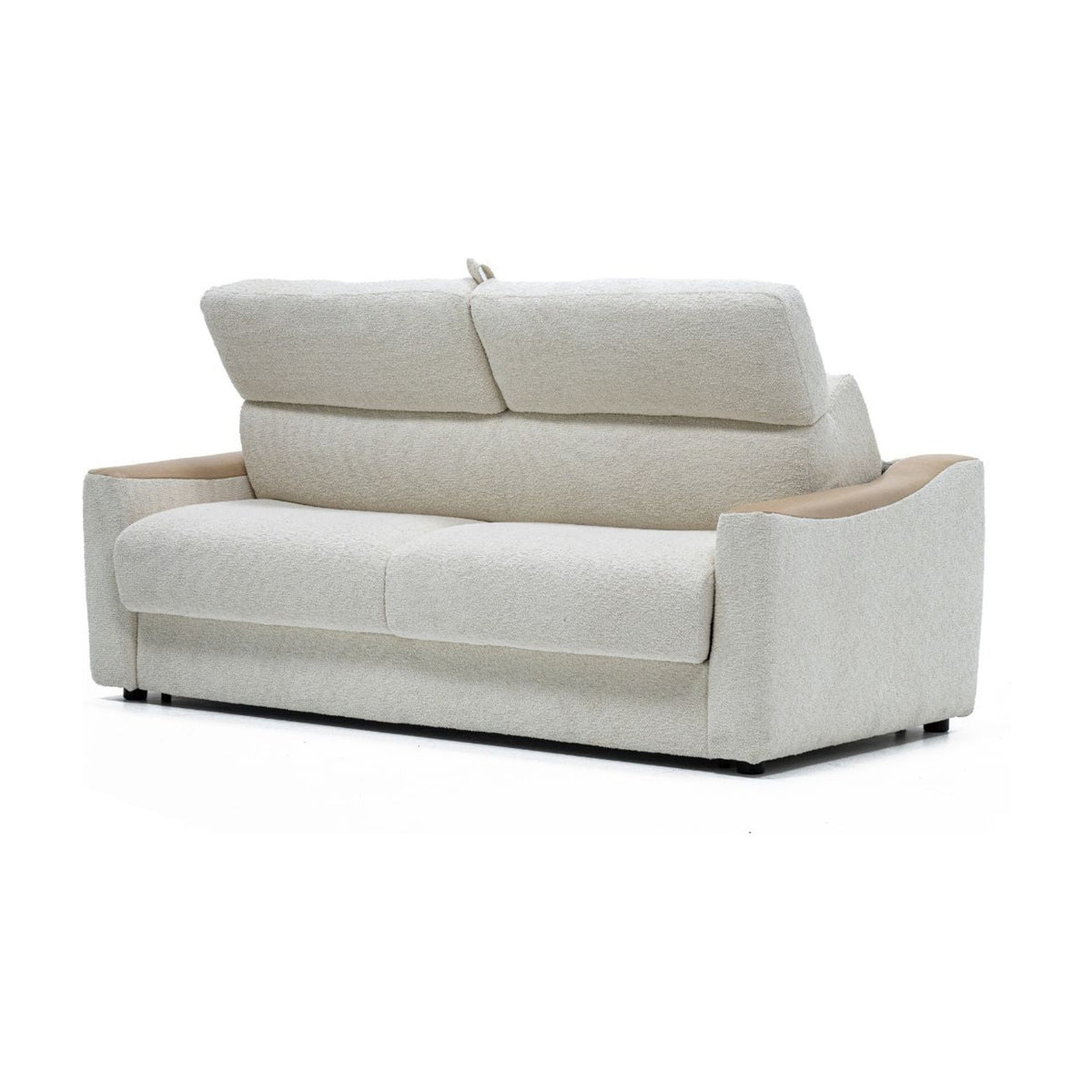 Sofa Strike Anthracite Grey Domestica – Three Quarter View, Other Side – Shown in Light Fabric