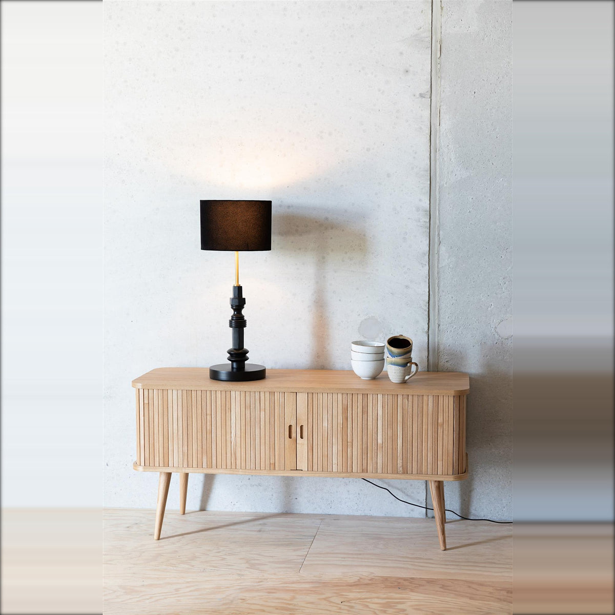 Table Lamp Totem Black Domestica – Lifestyle – Living Room
