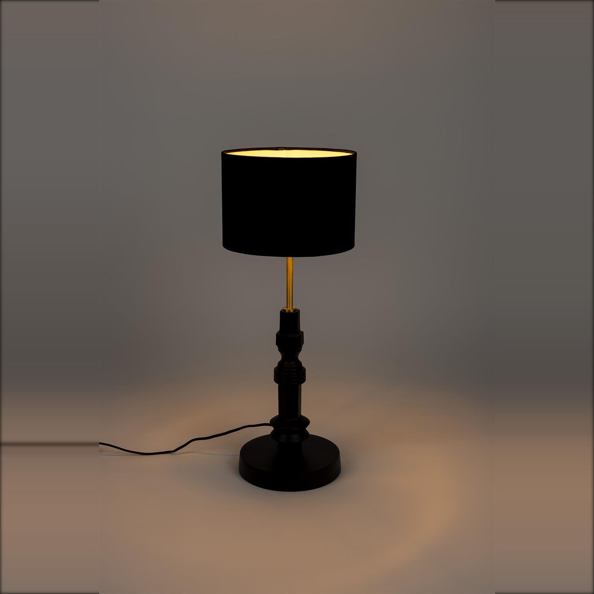 Table Lamp Totem Black Domestica – Switched On