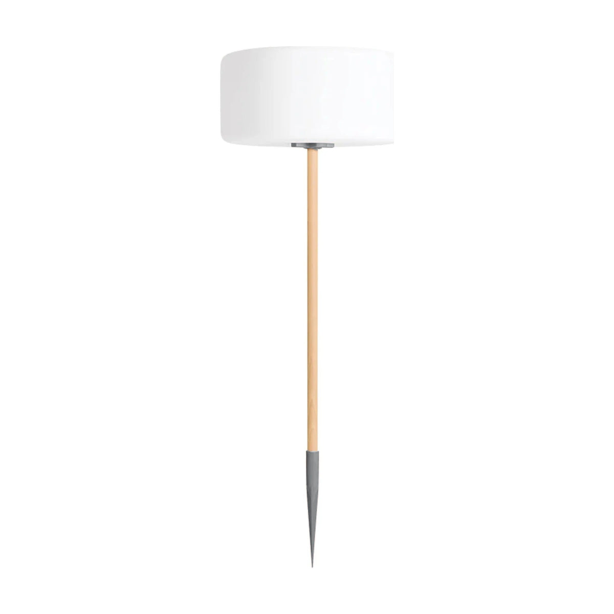 Thierry Le Swinger Grey Domestica – On Pole with Ground Spike on White – Colour Digitally Matched