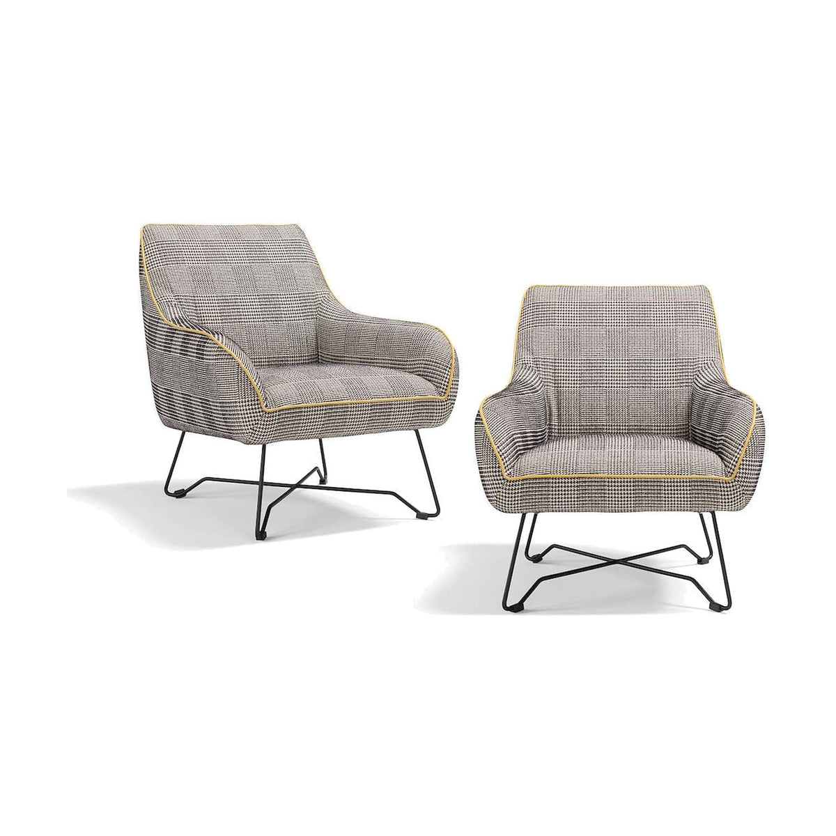 Poltrona Namy Bergere Prince of Wales Domestica – Bergere and Poltroncina Family Duo Studio