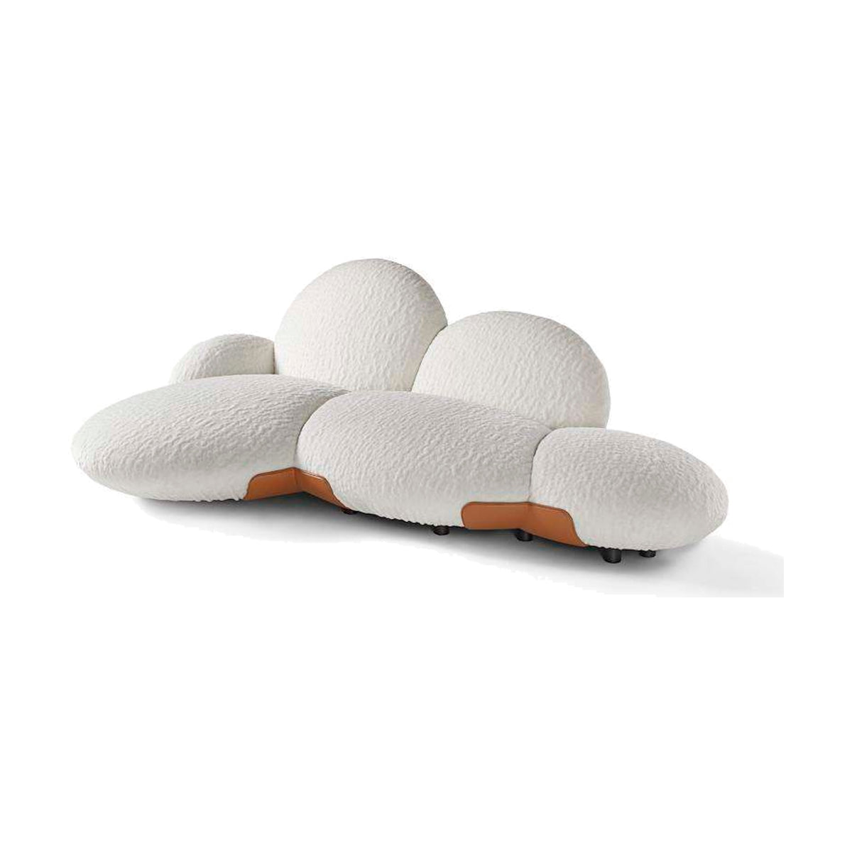 Egoitaliano Nefele Sofa Neve White Domestica – Side Profile