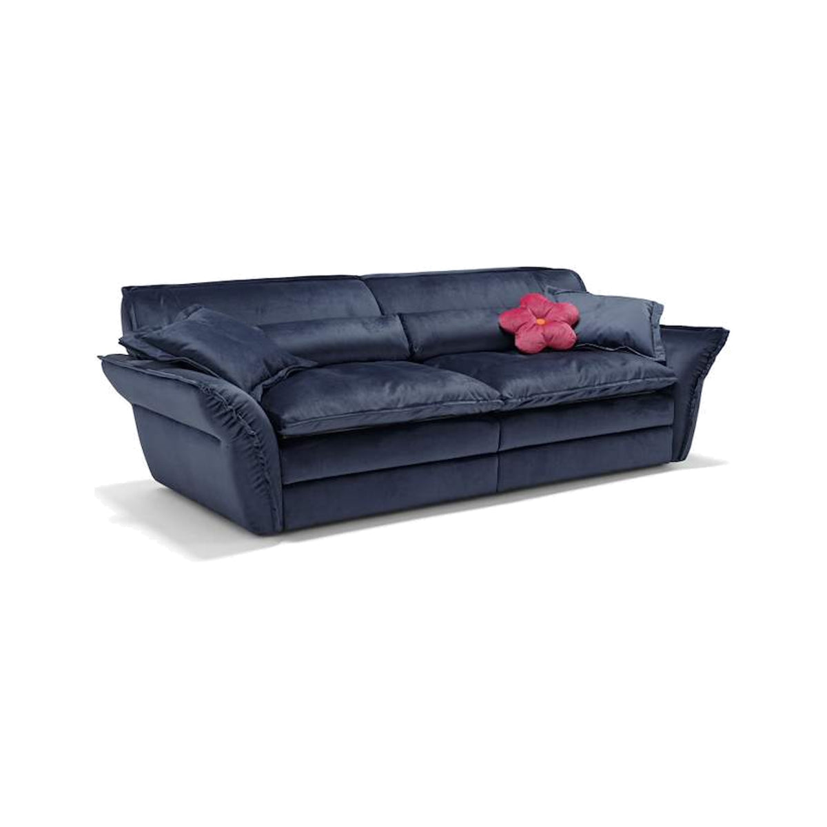Sofa Astoria 2-Seater Blu Notte Domestica – Angle View