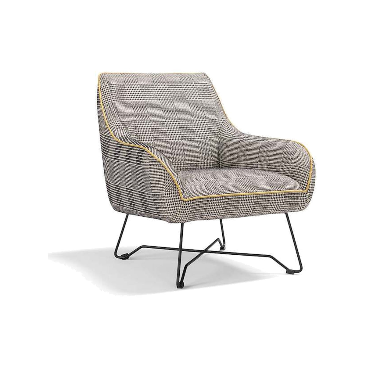 Poltrona Namy Bergere Prince of Wales Domestica – Three Quarter Angle Studio