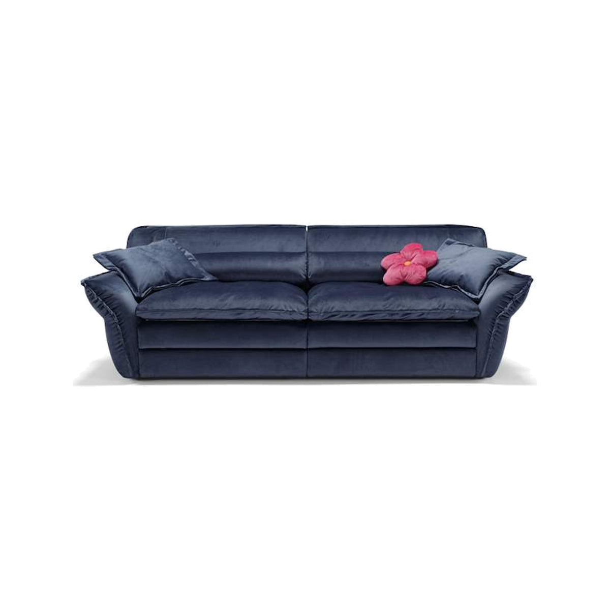 Sofa Astoria 2-Seater Blu Notte Domestica – Front View