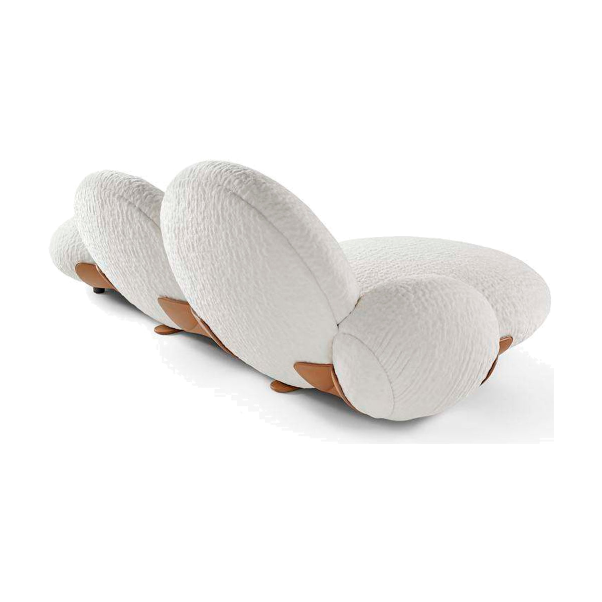 Egoitaliano Nefele Sofa Neve White Domestica – Rear Angle View
