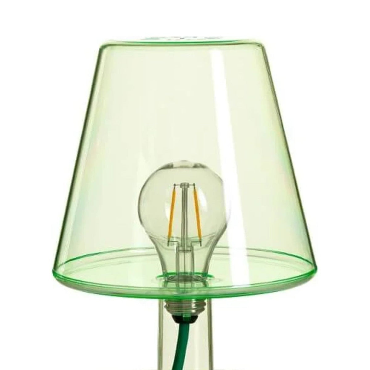 Transloetje Green Domestica – Detail – Shade and Bulb