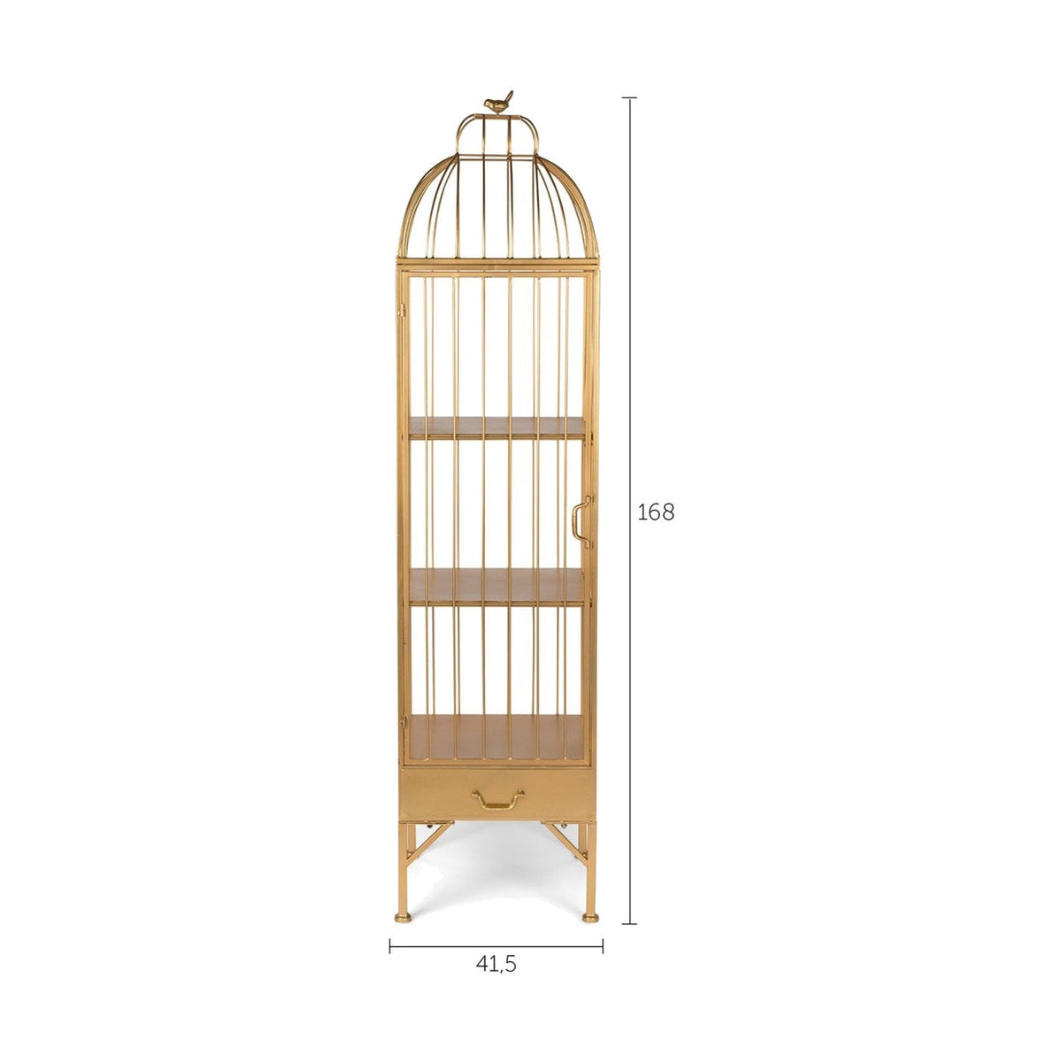 Cabinet Unlock Me Gold Domestica – Dimensions Drawing